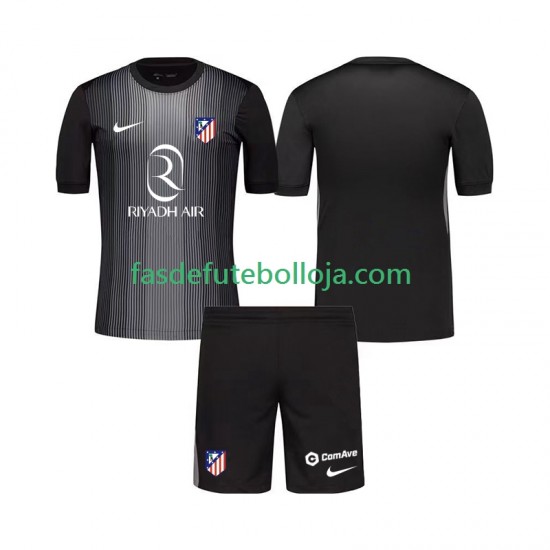 Camisola Guarda-redes 2º Equipamento Atlético Madrid 2025-2026 Manga Curta ,Criança