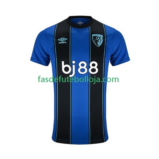 Camisola 2º Equipamento BOURNEMOUTH 2025-2026 Manga Curta ,Homem