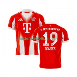 Camisola 1º Equipamento Bayern de Munique Alphonso Davies 19 2025-2026 Manga Curta ,Homem