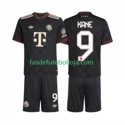 Camisola 3º Equipamento Bayern de Munique Harry Kane 9 2025-2026 Manga Curta ,Criança