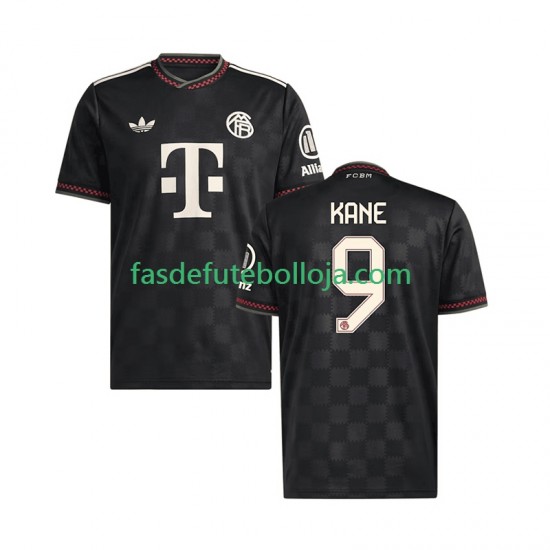 Camisola 3º Equipamento Bayern de Munique Harry Kane 9 2025-2026 Manga Curta ,Homem