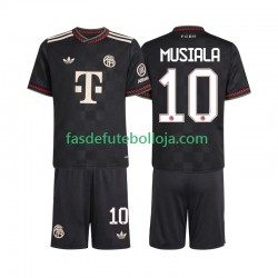Camisola 3º Equipamento Bayern de Munique Jamal Musiala 10 2025-2026 Manga Curta ,Criança