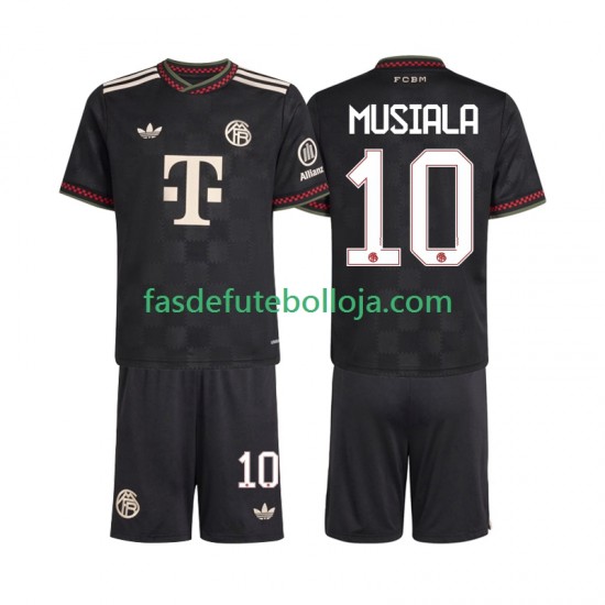 Camisola 3º Equipamento Bayern de Munique Jamal Musiala 10 2025-2026 Manga Curta ,Criança
