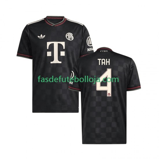 Camisola 3º Equipamento Bayern de Munique Jonathan Tah 4 2025-2026 Manga Curta ,Homem