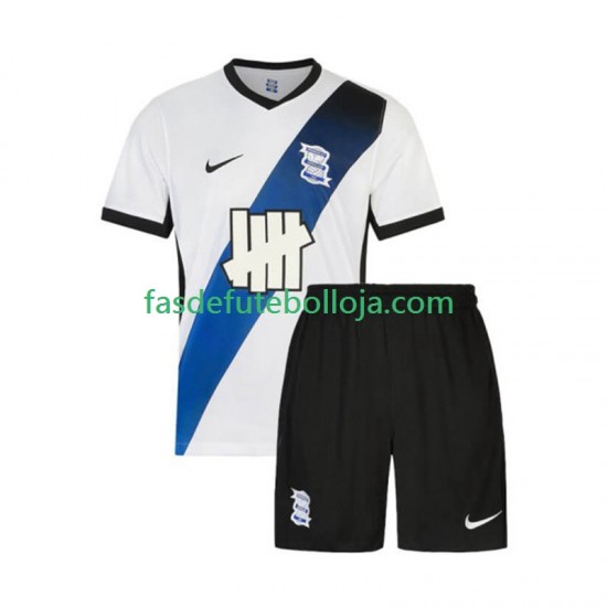 Camisola 2º Equipamento Birmingham City 2025-2026 Manga Curta ,Criança