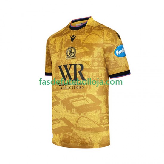 Camisola 2º Equipamento Blackburn Rovers 2025-2026 Manga Curta ,Homem