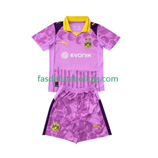 Camisola Guarda-redes 1º Equipamento Borussia Dortmund FIFA CWC 2025 Manga Curta ,Criança