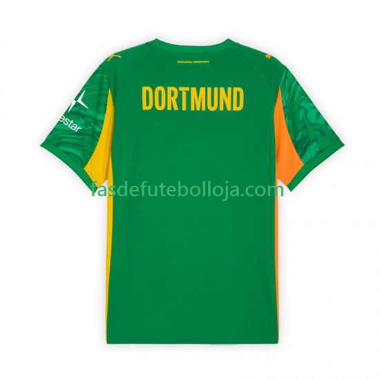 Camisola Guarda-redes 1º Equipamento Borussia Dortmund 2025-2026 Manga Curta ,Homem