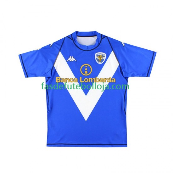 Camisola 1º Equipamento Brescia Calcio 2003 2004 Manga Curta Retro ,Homem