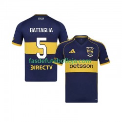 Camisola 1º Equipamento CA Boca Juniors Rodrigo Battaglia 5 2025-2026 Manga Curta ,Homem