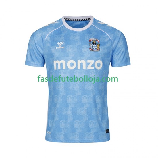 Camisola 1º Equipamento COVENTRY CITY 2025-2026 Manga Curta ,Homem