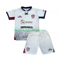 Camisola 2º Equipamento Cagliari 2025-2026 Manga Curta ,Criança