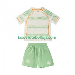 Camisola 3º Equipamento Celtic FC 2025-2026 Manga Curta ,Criança