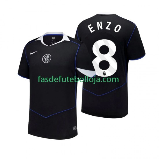 Camisola 3º Equipamento Chelsea Enzo Fernandez 8 2025-2026 Manga Curta ,Homem