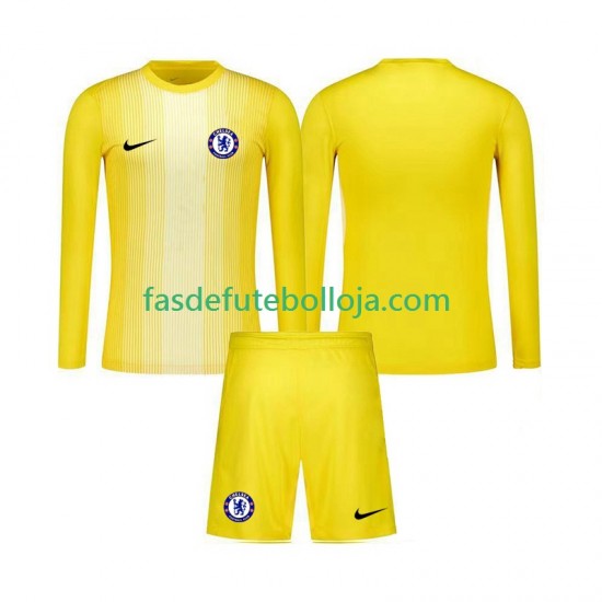 Camisola Guarda-redes 3º Equipamento Chelsea 2025-2026 Manga Comprida ,Criança