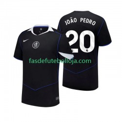 Camisola 3º Equipamento Chelsea Joao Pedro 20 2025-2026 Manga Curta ,Homem