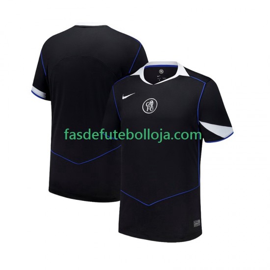 Camisola 3º Equipamento Chelsea 2025-2026 Manga Curta ,Homem