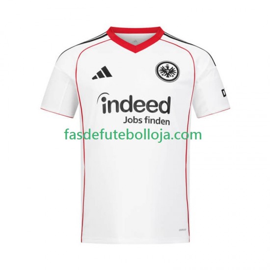 Camisola 2º Equipamento Eintracht Frankfurt 2025-2026 Manga Curta ,Homem