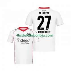 Camisola 2º Equipamento Eintracht Frankfurt Mario Gotze 27 2025-2026 Manga Curta ,Homem