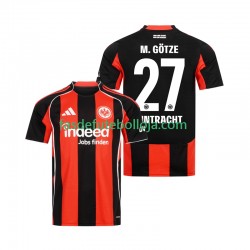 Camisola 1º Equipamento Eintracht Frankfurt Mario Gotze 27 2025-2026 Manga Curta ,Homem