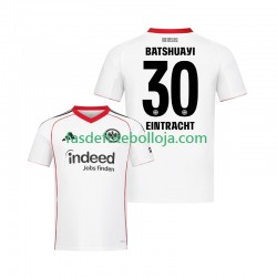 Camisola 2º Equipamento Eintracht Frankfurt Michy Batshuayi 30 2025-2026 Manga Curta ,Homem