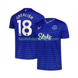 Camisola 1º Equipamento Everton Jack Grealish 18 2025-2026 Manga Curta ,Homem