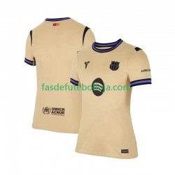Camisola 2º Equipamento FC Barcelona 2025-2026 Manga Curta ,Feminina
