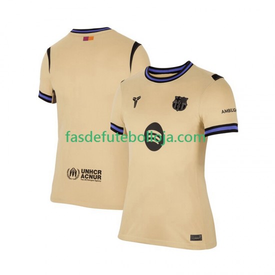 Camisola 2º Equipamento FC Barcelona 2025-2026 Manga Curta ,Feminina