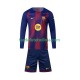 Camisola 1º Equipamento FC Barcelona 2025-2026 Manga Comprida ,Criança
