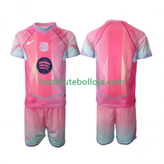 Camisola 1º Equipamento FC Barcelona Special 2025-2026 Manga Curta ,Criança