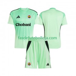 Camisola Guarda-redes 2º Equipamento Fenerbahce 2025-2026 Manga Curta ,Criança