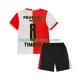 Camisola 1º Equipamento Feyenoord Rotterdam Quinten Timber 8 2025-2026 Manga Curta ,Criança