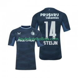 Camisola 2º Equipamento Feyenoord Rotterdam Sem Steijn 14 2025-2026 Manga Curta ,Homem