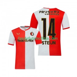 Camisola 1º Equipamento Feyenoord Rotterdam Sem Steijn 14 2025-2026 Manga Curta ,Homem