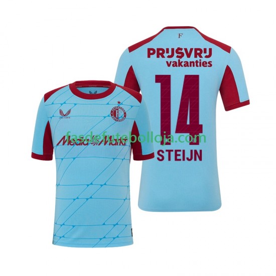 Camisola 3º Equipamento Feyenoord Rotterdam Sem Steijn 14 2025-2026 Manga Curta ,Homem Camisola 3º Equipamento Feyenoord Rotterdam Sem Steijn 14 2025-2026 Manga Curta ,Homem