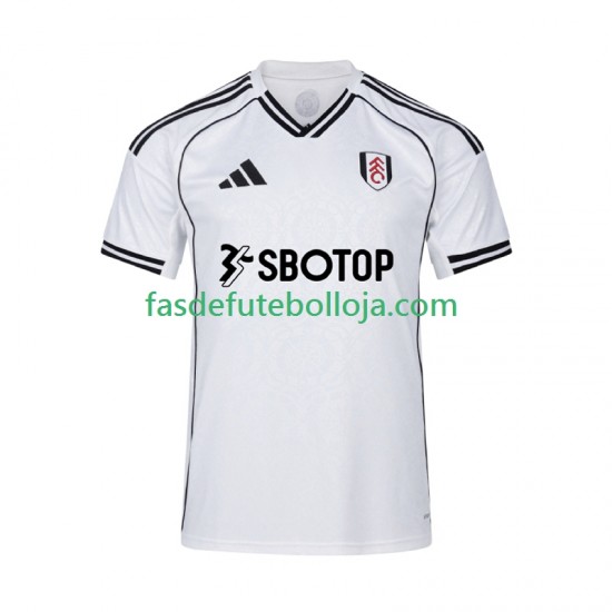 Camisola 1º Equipamento Fulham 2025-2026 Manga Curta ,Homem
