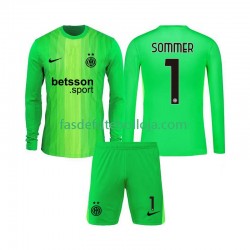 Camisola Guarda-redes 3º Equipamento Inter de Milão Yann Sommer 1 2025-2026 Manga Comprida ,Criança