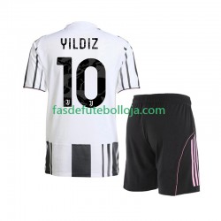 Camisola 1º Equipamento Juventus Kenan Yildiz 10 2025-2026 Manga Curta ,Criança