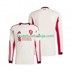 Camisola 2º Equipamento Liverpool 2025-2026 Manga Comprida ,Homem