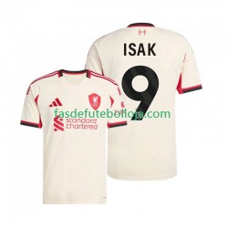 Camisola 2º Equipamento Liverpool ISAK 9 2025-2026 Manga Curta ,Homem