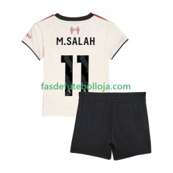 Camisola 2º Equipamento Liverpool Mohamed Salah 11 2025-2026 Manga Curta ,Criança