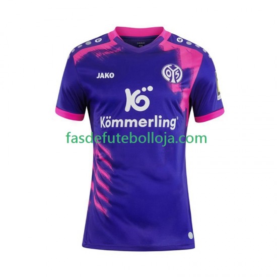 Camisola 2º Equipamento Mainz 05 2025-2026 Manga Curta ,Homem