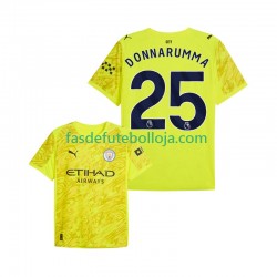 Camisola Guarda-redes 3º Equipamento Manchester City Gianluigi Donnarumma 25 2025-2026 Manga Curta ,Homem