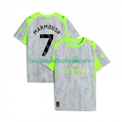 Camisola 3º Equipamento Manchester City Omar Marmoush 7 2025-2026 Manga Curta ,Homem