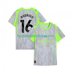 Camisola 3º Equipamento Manchester City Rodrigo Hernandez 16 2025-2026 Manga Curta ,Homem