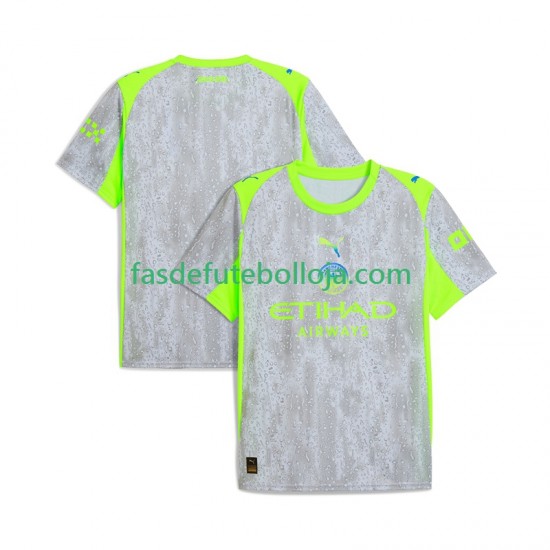 Camisola 3º Equipamento Manchester City 2025-2026 Manga Curta ,Homem