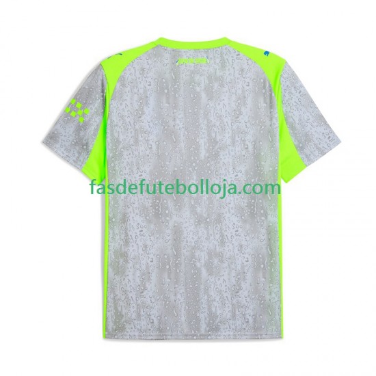 Camisola 3º Equipamento Manchester City 2025-2026 Manga Curta ,Homem