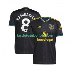 Camisola 3º Equipamento Manchester United Bruno Fernandes 8 2025-2026 Manga Curta ,Homem