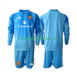 Camisola Guarda-redes 1º Equipamento Manchester United 2025-2026 Manga Comprida ,Criança