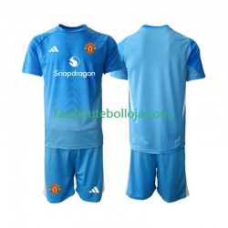 Camisola Guarda-redes 1º Equipamento Manchester United 2025-2026 Manga Curta ,Criança